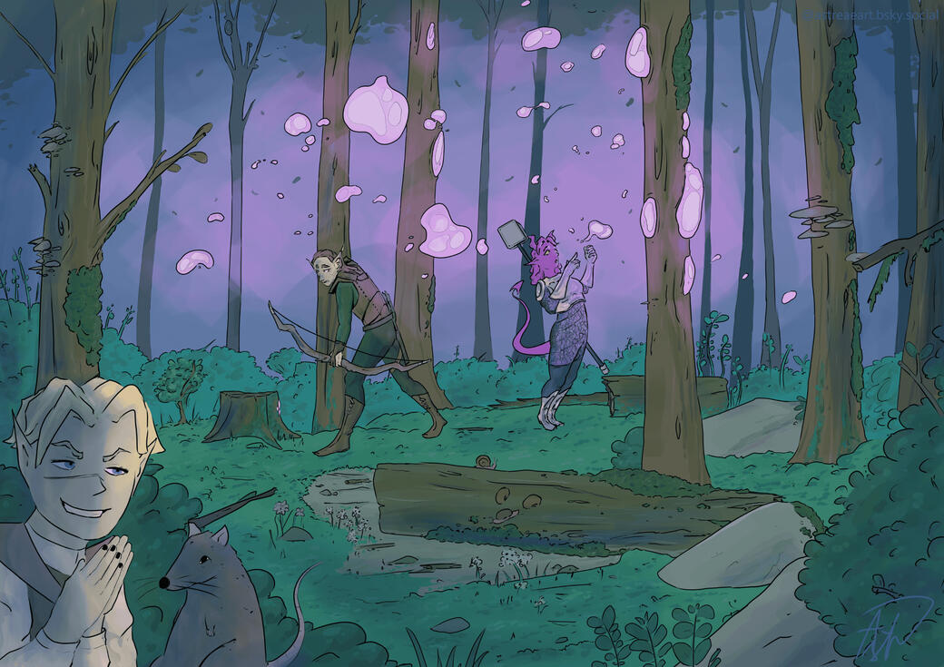 Multi Character Illustration